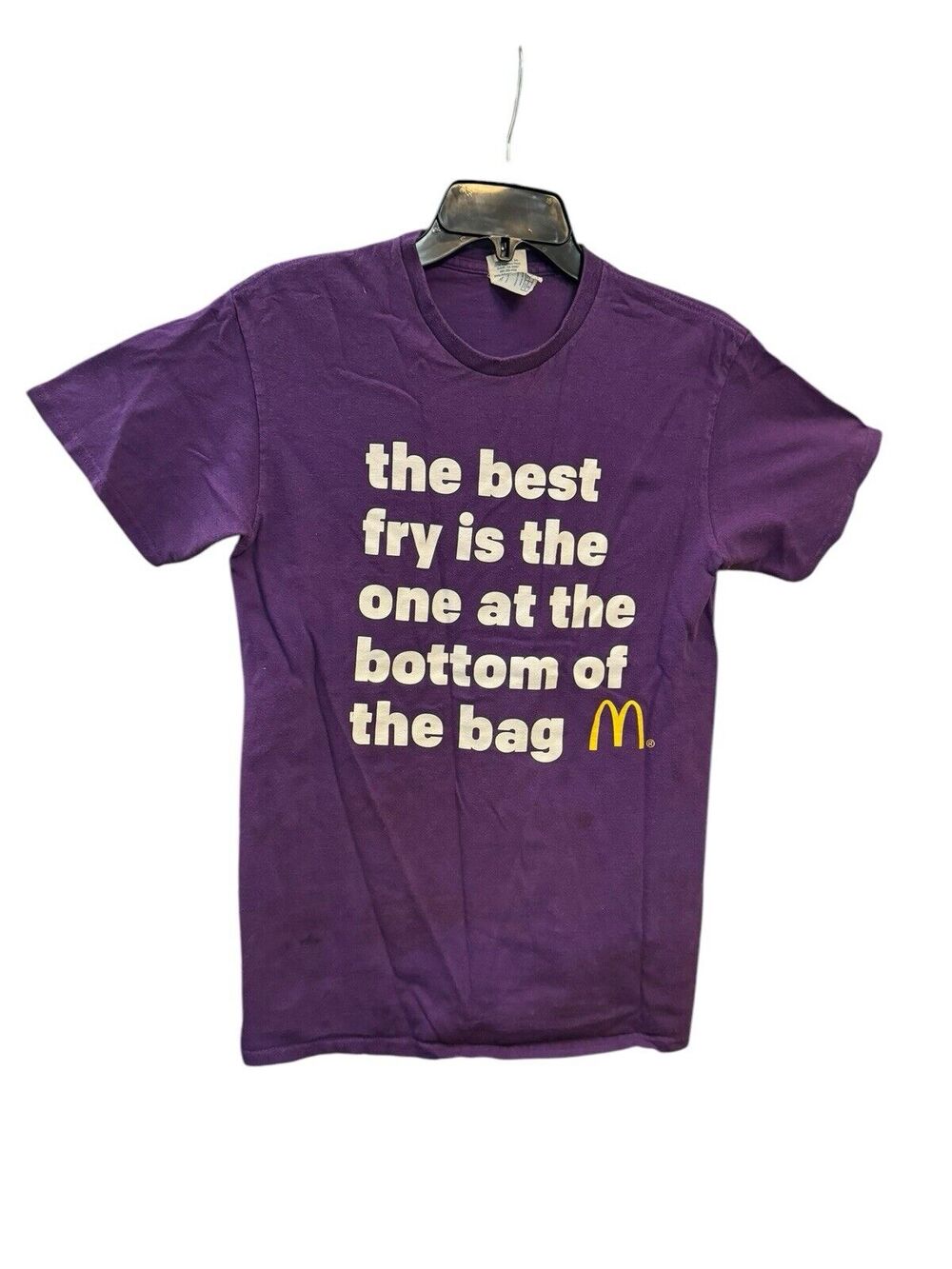 Vintage Mcdonald's Best French Fry At The Bottom Of The Bag T-Shirt M Small